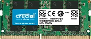 Crucial RAM CT16G4SFRA32A 16GB DDR4 3200MHz CL22 (or 2933MHz or 2666MHz) Laptop Memory, Green