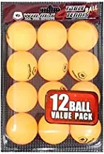Winmax Unisex Adult's 40mm Table Tennis Balls, Yellow