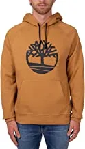 Timberland Mens Tfo Print Tree Logo Hoodie Long Sleeves Sweatshirt Sweatshirt