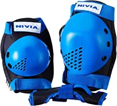 Nivia Plastic Skate Protector, Small (Blue)