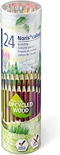 STAEDTLER 185 MD36 Noris Colour Pencils - Assorted Colours (Cylindrical Tin of 36)