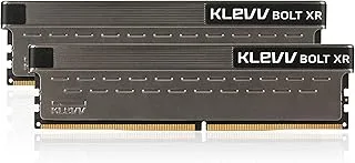 Klevv Bolt XR Series DDR4 4000MHz 8GB Unbuffered DIMM Gaming Memory for Desktop 2-Pieces, Black