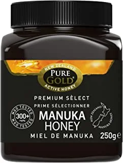 عسل مانوكا 300+ MGO - عسل مانوكا الذهبي النقي المعتمد 250 جرام