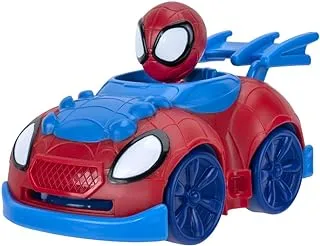 Spidey and His Amazing Friends Spider-Man Disc Dasher Vehicle, Red/Blue