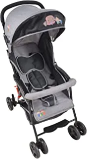 KiKo Stroller for Newborn Baby, Gray