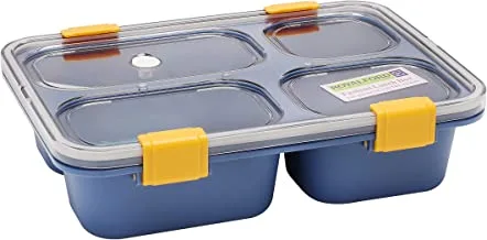 RoyalFord Lunch Box With PP Cutlery, Multicolor, 1250 ml, RF11126