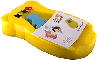 KiKo 01-11400 Foam Bath Support for 0+ Months Baby, Yellow
