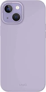 Uniq Hybrid iPhone 14 Lino Lilac lavender Case