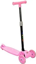KiKo Folding Scooter with Light and Music, Small, Pink