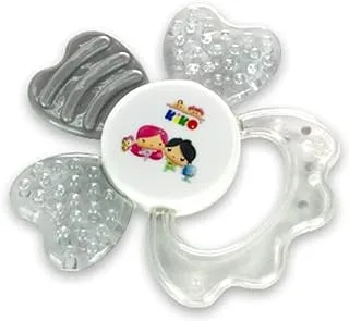 KiKo Baby Water Filled Teether for 3+ Months Baby, Gray