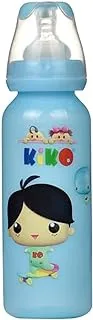 KiKo Colorful Feeding Bottle, 250 ml Capacity, Blue
