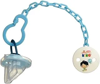 KiKo Pacifier Holder for 0+ Months Baby, Blue