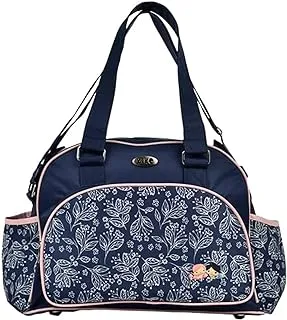 KiKo Luxury Mamy Diaper Bag, Blue/Pink