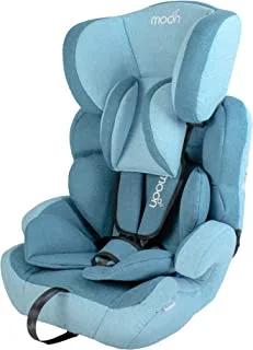 Moon Tolo - Baby/Kids Car seat suitable from 9 months to 11 years (Group-1,2,3) Up to 36 Kg Aqua Blue