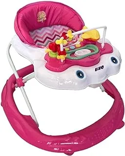 KiKo 23-2300 Baby Walker with Toys, Pink