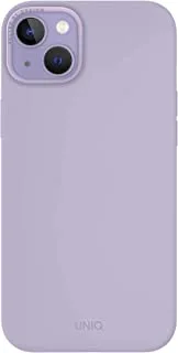 Uniq Hybrid iPhone 14 Plus Lino Lilac lavender Case