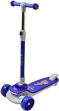 KiKo 23-1707 Folding Scooter with Light and Music, Blue