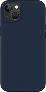 Uniq Hybrid iPhone 14 Plus Lino Marine Blue Case