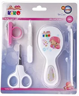 KiKo Baby Care 5-Piece Set, Pink