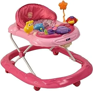 KiKo 23-2076 Baby Walker with Toys, Pink