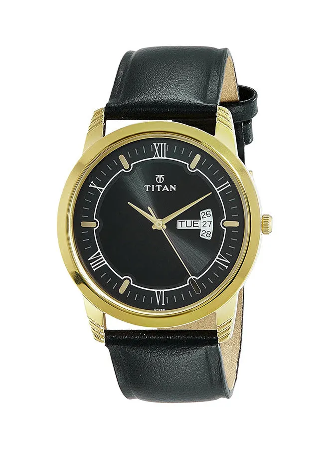 ساعة تيتان كاريشما بعقارب 1774YL01 للرجال