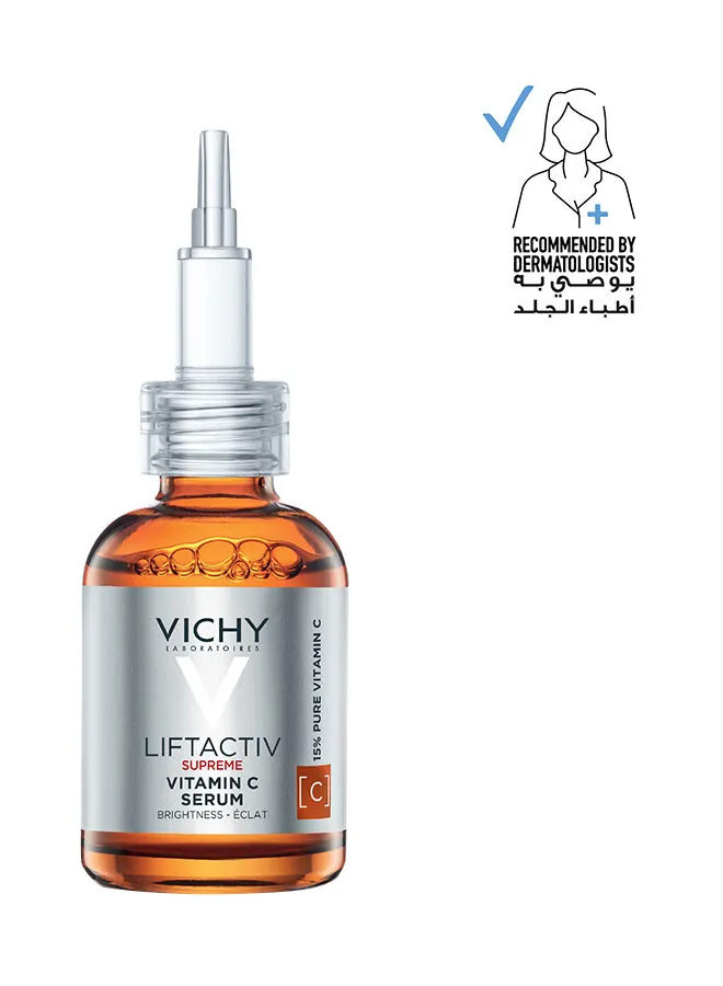 Vichy Liftactiv Vitamin C 15% Serum For Anti Aging And Brightening 20ml
