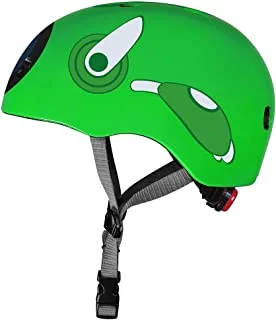 Micro - Helmet Terra M (Expo 2020) - Green | Kids Helmet | Bike Helmets | Kick Scooter Helmets | Sports Helmet for Kids Boys and Girls of Age 6-15 Years with Adjustable Straps