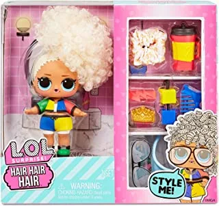 L.O.L. Surprise Hair Hair Hair Dolls with 10 Surprises Great Gift for Kids Ages 4+, Multicolor
