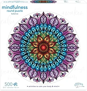 Mindful Living 1000 pc. Mandala Puzzle – Balance