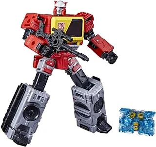 Transformers Toys Generations Legacy Voyager Autobot Blaster & Eject Action Figures - Kids Ages 8 and Up, 7-inch