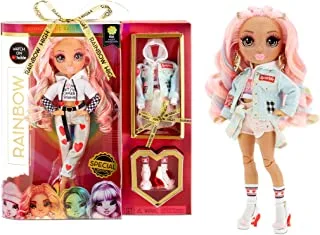 Rainbow High Kia Hart Fashion Doll with 2 Complete Mix & Match Designer Outfits and Accessories, Fully Posable, Toys for Kids & Gift for Collectors, Great Gift for Ages 6-12+ Years Multicolor