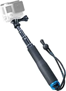 Trehapuva Selfie Stick 19” Waterproof Extension Hand Grip Adjustable Monopod Pole Compatible with GoPro Hero(2018) Hero 10 9 8 7 6 5 4 3+ 3 Session AKASO / Xiaomi Yi /SJCAM SJ4000 SJ5000 SJ6000 More