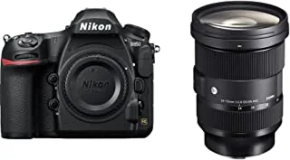 كاميرا نيكون D850 الرقمية - 45.7 ميجابكسل ، هيكل فقط ، اسود و 24-70 ملم F2.8 Dg Dn Art لعدسة Sony E