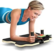 Yes4All Inno Board, Multi-Functional Balance Board, Plank Board for Balance, Posture, Core Trainer and Coordination; Dynamic Core Training with Phone Holder Included