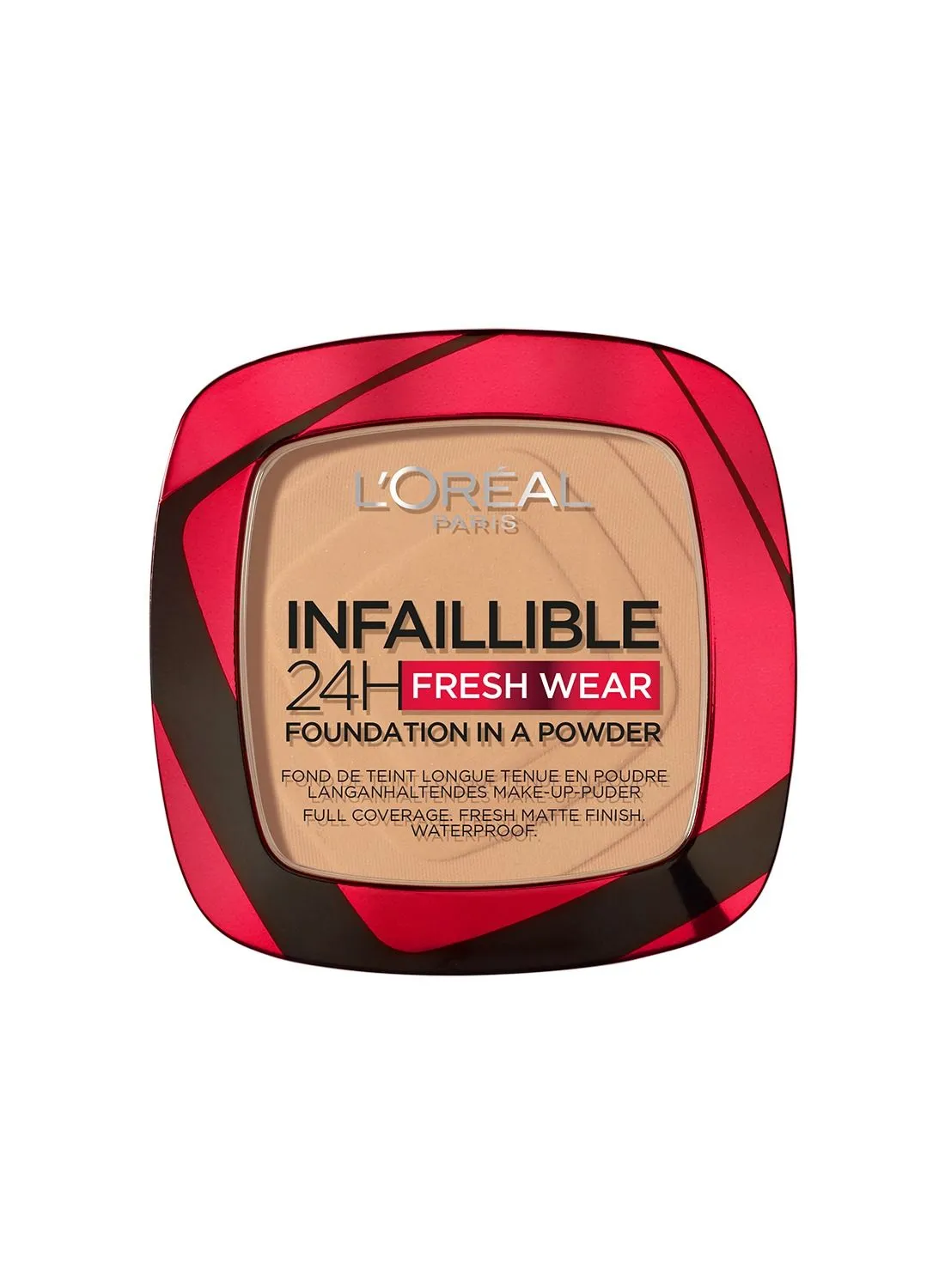 L'OREAL PARIS Infaillible 24H Fresh Wear Foundation In A Powder, 250 Radiant Sand