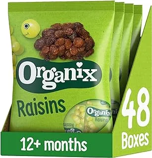 Organix Organic Raisins Mini Boxes Pack of 4