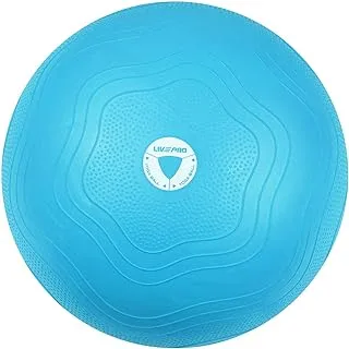 Livepro LP8201-65 Anti-Burst Core-Fit Exercise Ball, 65 cm Size, Blue