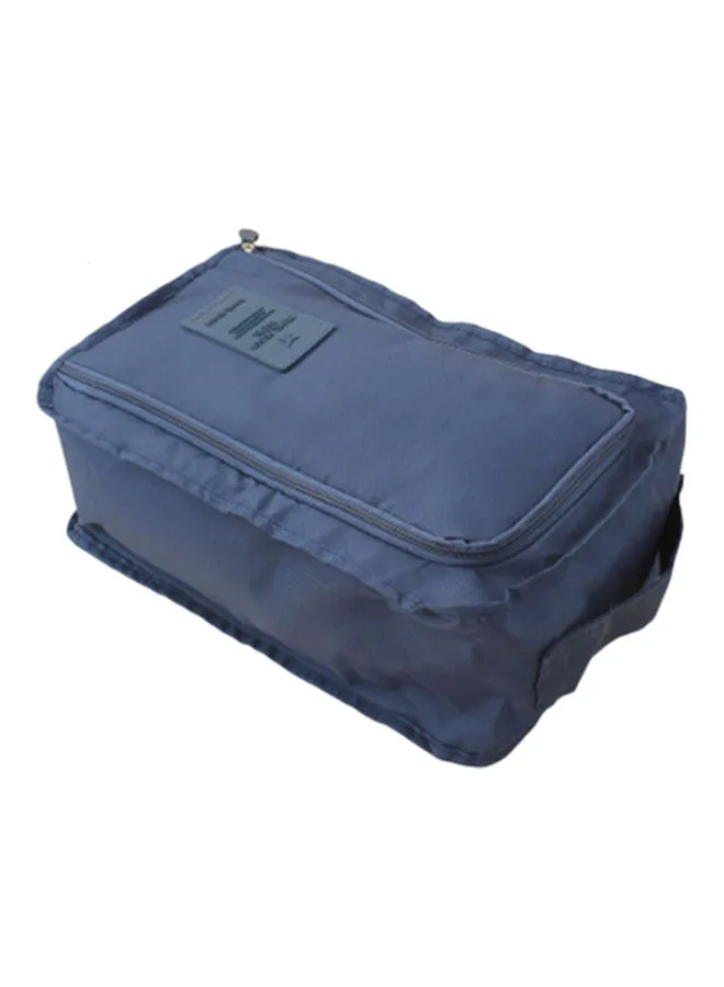 ماركة غير محددة حقيبة تخزين للسفر مضادة للماء للأحذية - أزرق كحلي 300x210x115millimeter