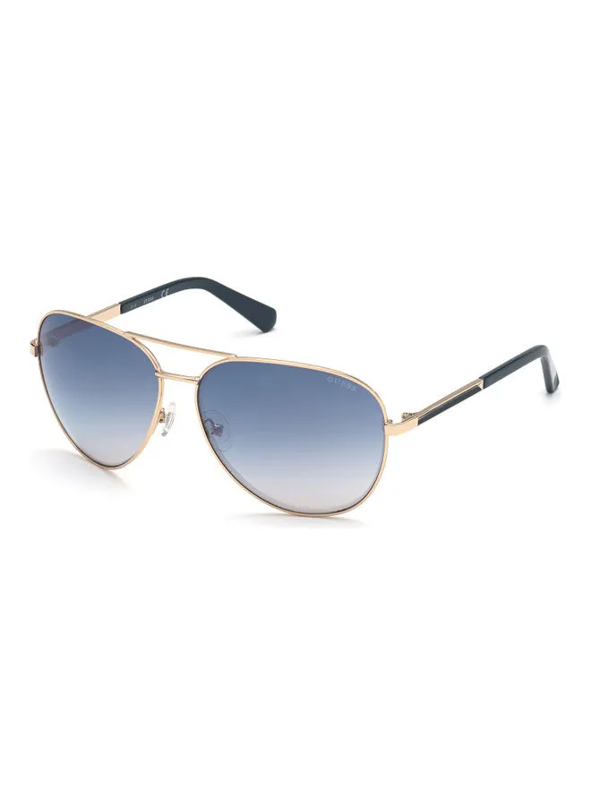 GUESS Men's Pilot Sunglasses - Lens Size : 63 mm