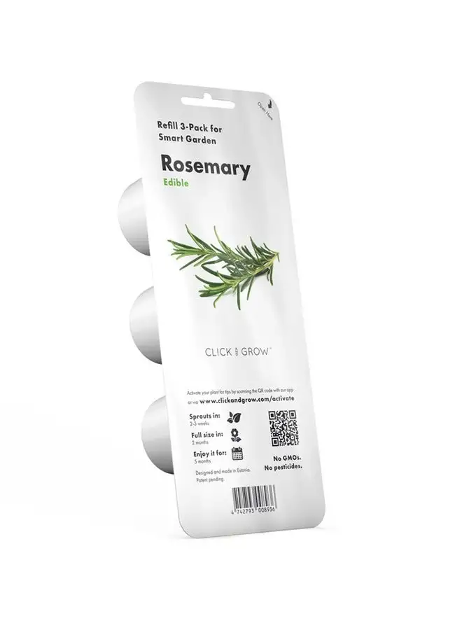 CLICK AND GROW 3-Pack Rosemary Seeds