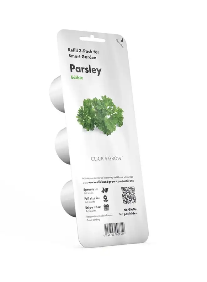 CLICK AND GROW 3-Pack Parsley Seeds