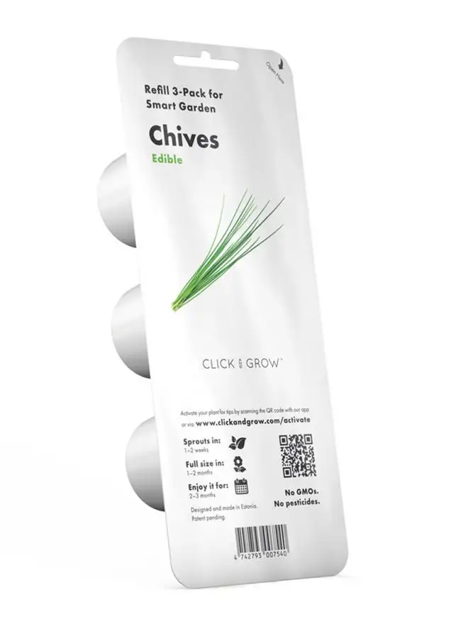 CLICK AND GROW 3-Pack Chives Seeds