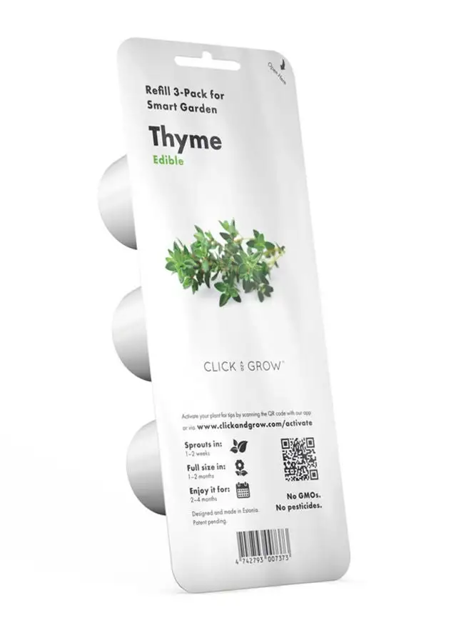CLICK AND GROW 3-Pack Thyme Seeds