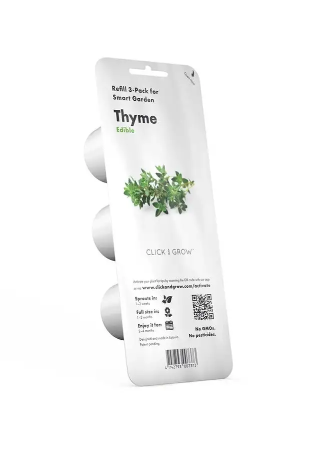 CLICK AND GROW 3-Pack Thyme Seeds