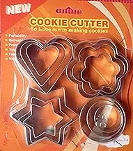 Stainless Steel Cookie Cutter and Moulder 12 Pieces