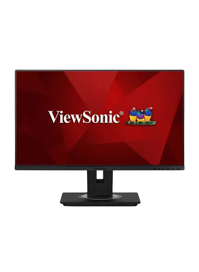 ViewSonic VG2455 24 inch IPS LED Full HD Monitor With 60Hz and DisplayPort HDMI VGA 24inch Black