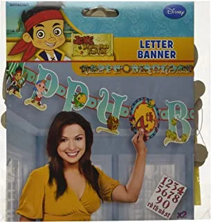 Jake & The Neverland Pirates Add An Age Letter Banner