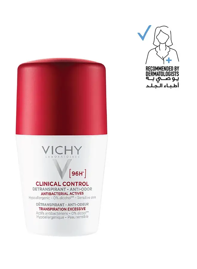 Vichy 96 Hour Clinical Control Deodorant For Women Clear 50ml