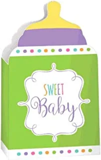 Baby Shower Neutral Bottle Paper Containers 24pcs