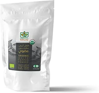 Green Roots Organic White Pepper Powder, 100g